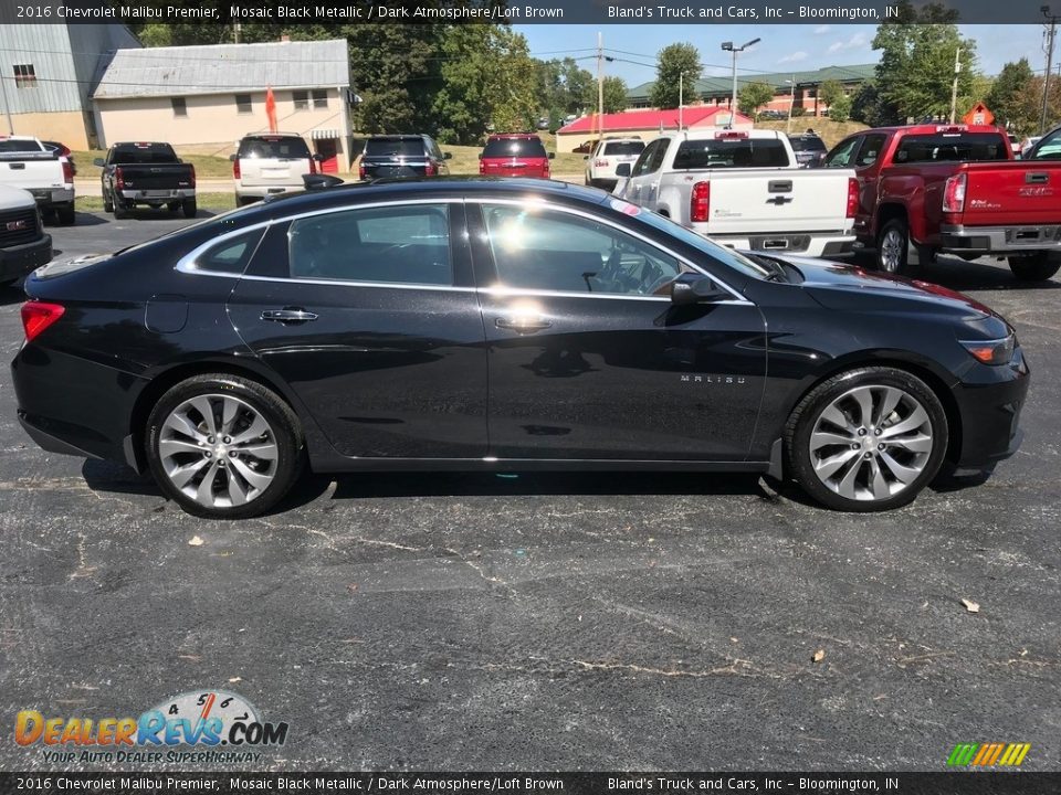 2016 Chevrolet Malibu Premier Mosaic Black Metallic / Dark Atmosphere/Loft Brown Photo #5