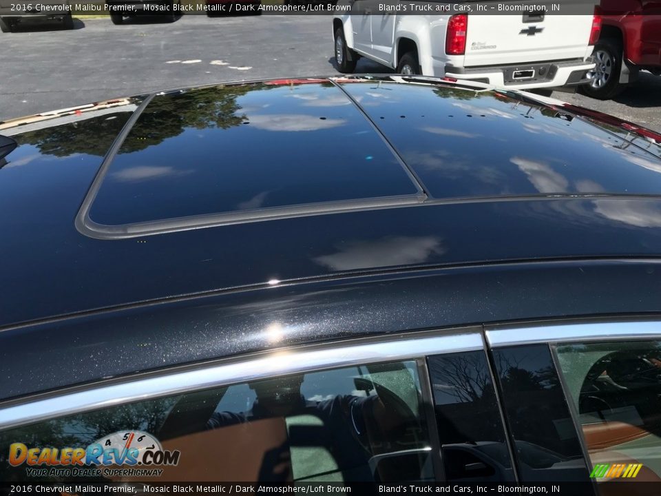 2016 Chevrolet Malibu Premier Mosaic Black Metallic / Dark Atmosphere/Loft Brown Photo #6