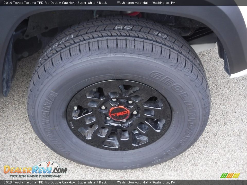 2019 Toyota Tacoma TRD Pro Double Cab 4x4 Super White / Black Photo #3