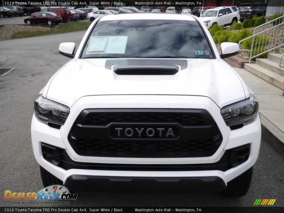 2019 Toyota Tacoma TRD Pro Double Cab 4x4 Super White / Black Photo #7
