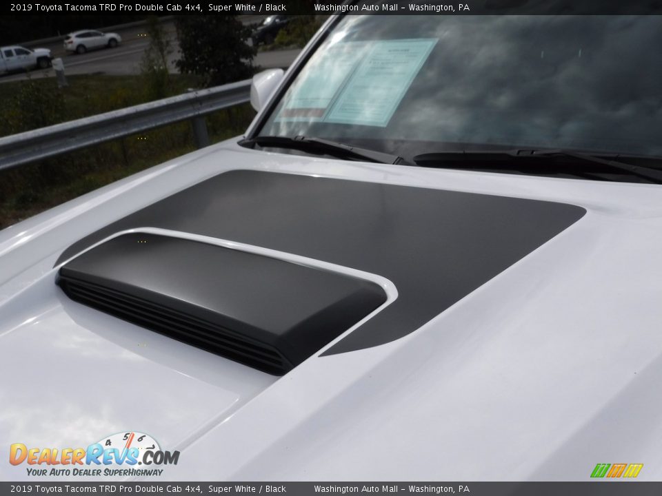 2019 Toyota Tacoma TRD Pro Double Cab 4x4 Super White / Black Photo #9