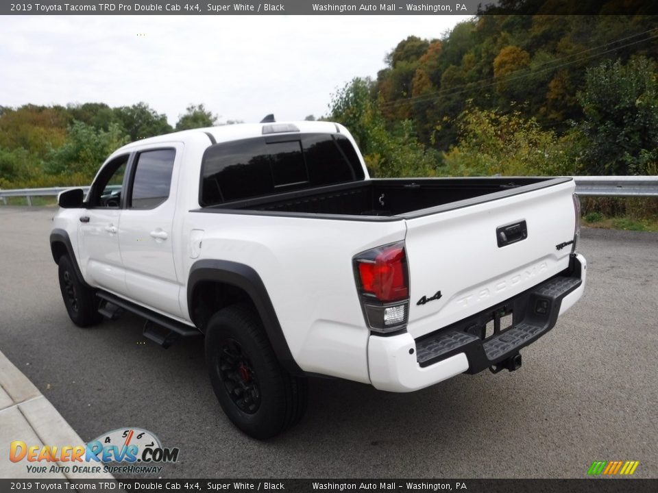 2019 Toyota Tacoma TRD Pro Double Cab 4x4 Super White / Black Photo #11
