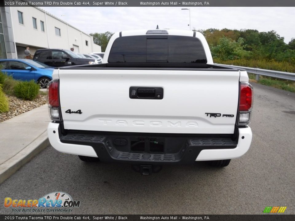 2019 Toyota Tacoma TRD Pro Double Cab 4x4 Super White / Black Photo #12