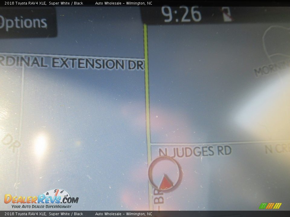 2018 Toyota RAV4 XLE Super White / Black Photo #17