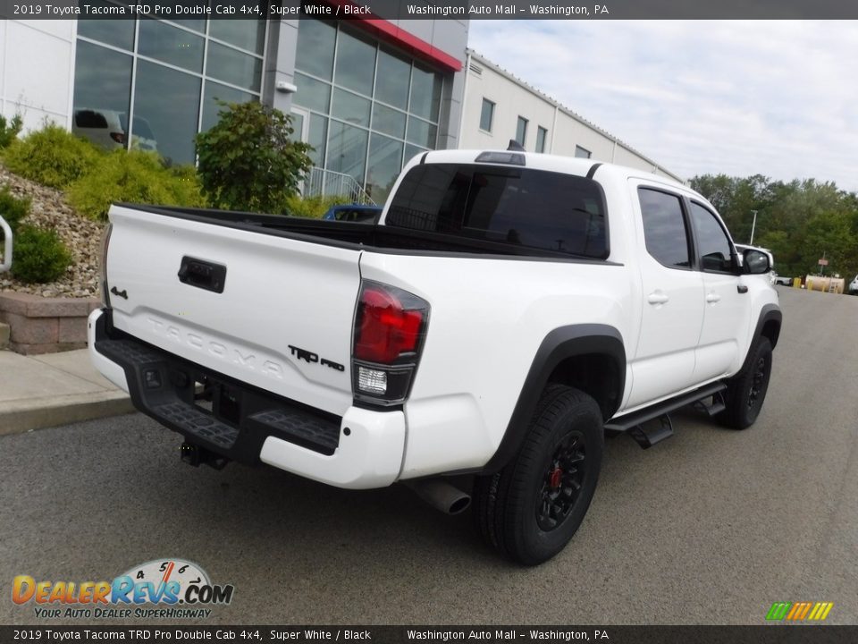 2019 Toyota Tacoma TRD Pro Double Cab 4x4 Super White / Black Photo #13