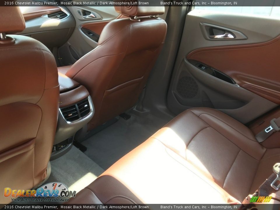 2016 Chevrolet Malibu Premier Mosaic Black Metallic / Dark Atmosphere/Loft Brown Photo #17