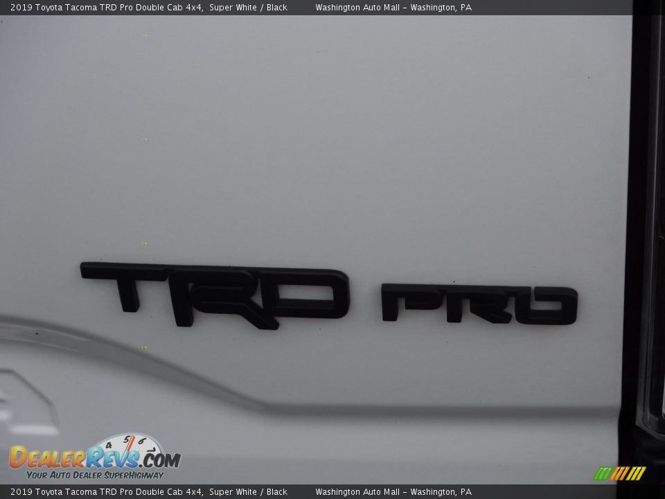 2019 Toyota Tacoma TRD Pro Double Cab 4x4 Super White / Black Photo #14