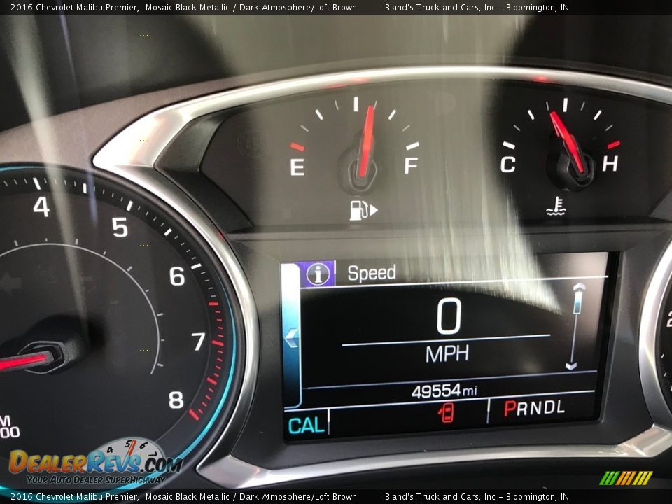 2016 Chevrolet Malibu Premier Mosaic Black Metallic / Dark Atmosphere/Loft Brown Photo #19