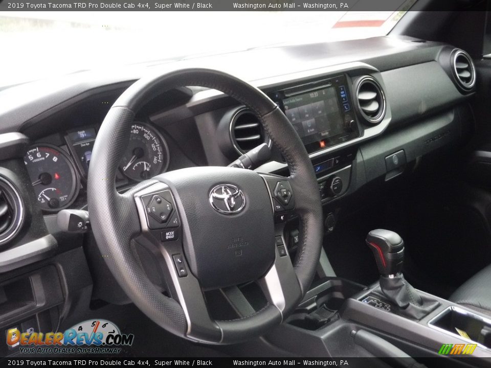 2019 Toyota Tacoma TRD Pro Double Cab 4x4 Super White / Black Photo #19