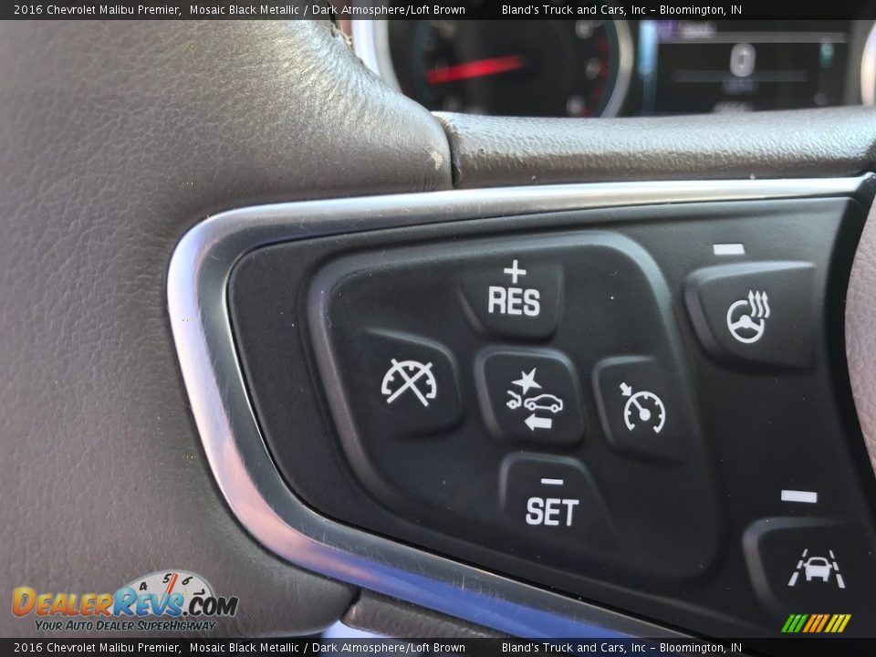 2016 Chevrolet Malibu Premier Mosaic Black Metallic / Dark Atmosphere/Loft Brown Photo #20