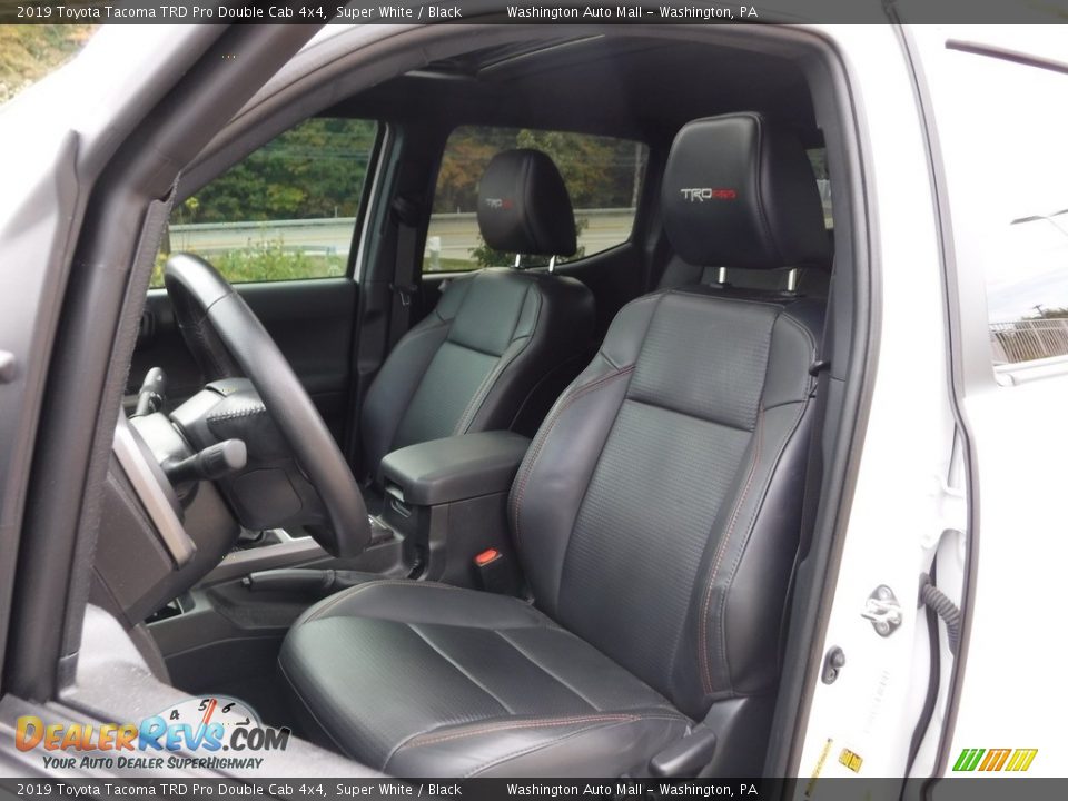 2019 Toyota Tacoma TRD Pro Double Cab 4x4 Super White / Black Photo #20