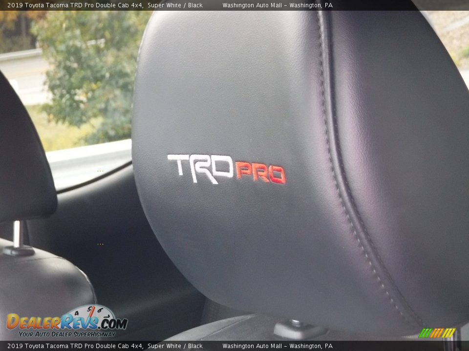 2019 Toyota Tacoma TRD Pro Double Cab 4x4 Super White / Black Photo #21