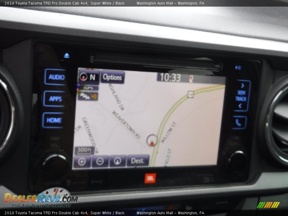 2019 Toyota Tacoma TRD Pro Double Cab 4x4 Super White / Black Photo #24
