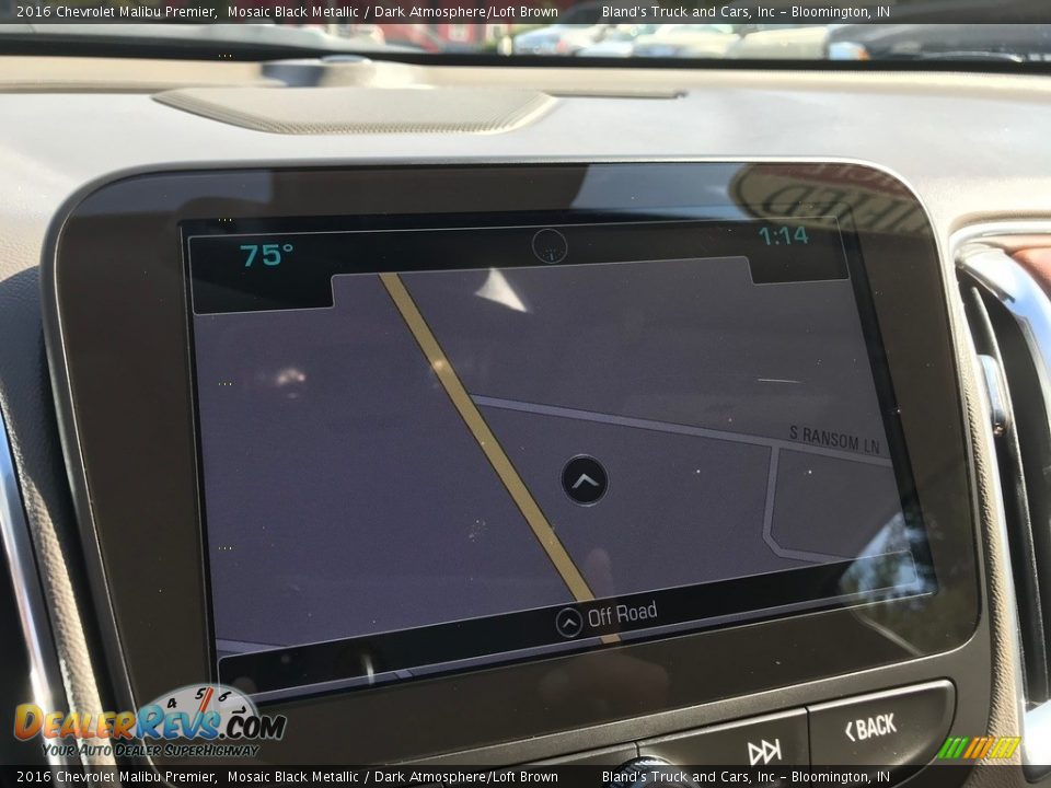 2016 Chevrolet Malibu Premier Mosaic Black Metallic / Dark Atmosphere/Loft Brown Photo #23