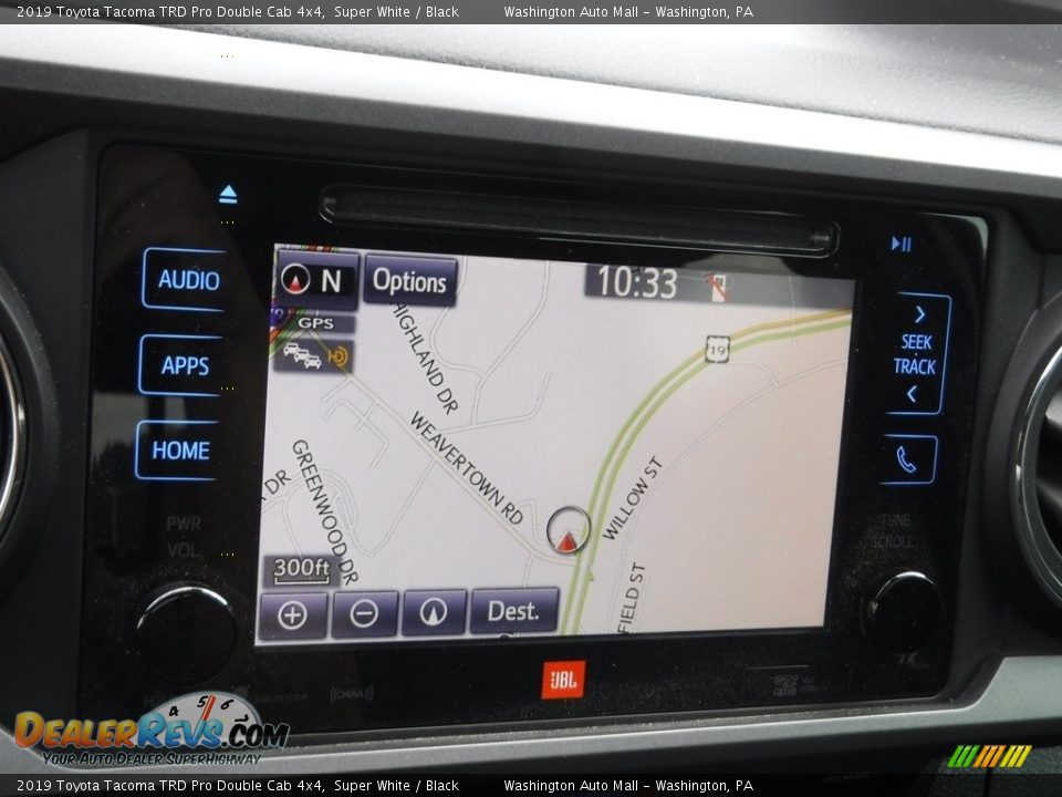2019 Toyota Tacoma TRD Pro Double Cab 4x4 Super White / Black Photo #25