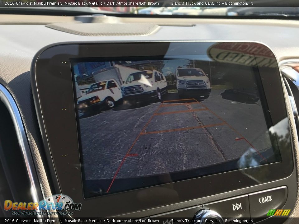 2016 Chevrolet Malibu Premier Mosaic Black Metallic / Dark Atmosphere/Loft Brown Photo #24