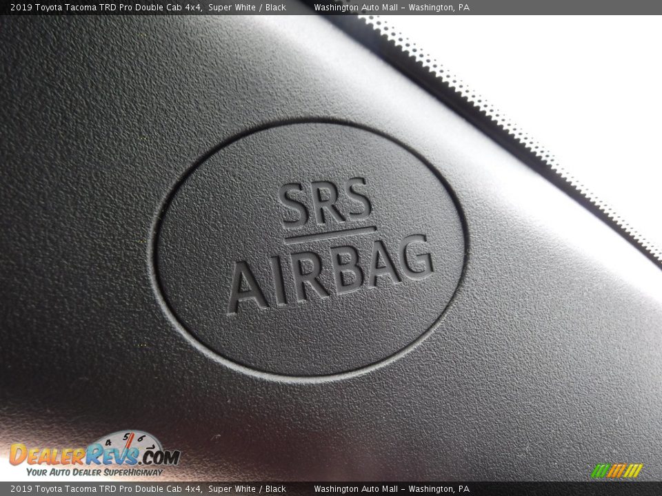 2019 Toyota Tacoma TRD Pro Double Cab 4x4 Super White / Black Photo #29