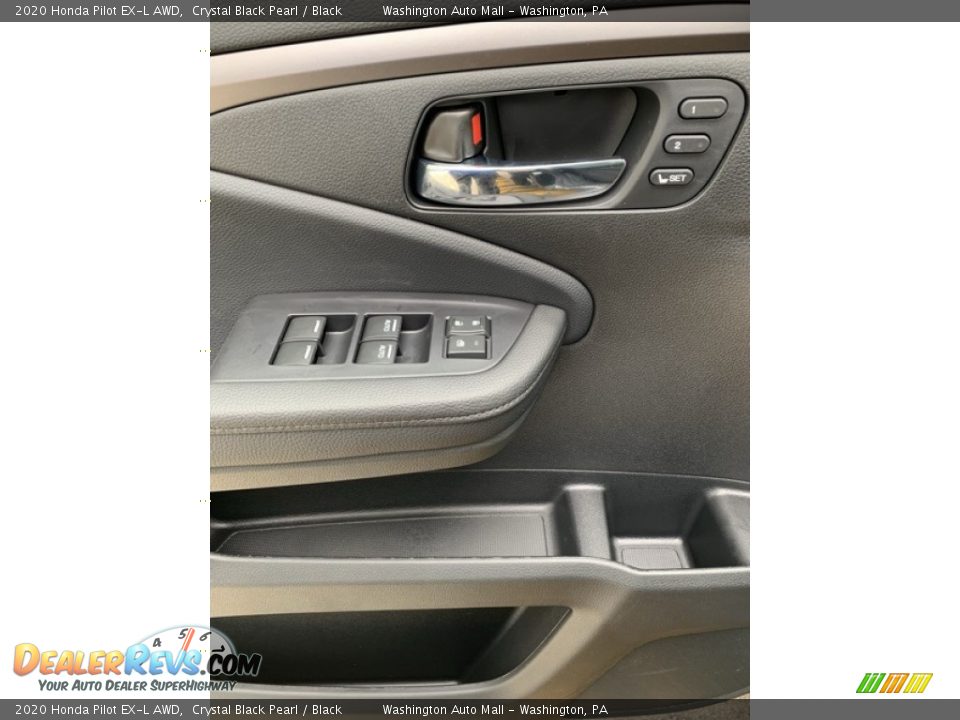 2020 Honda Pilot EX-L AWD Crystal Black Pearl / Black Photo #11