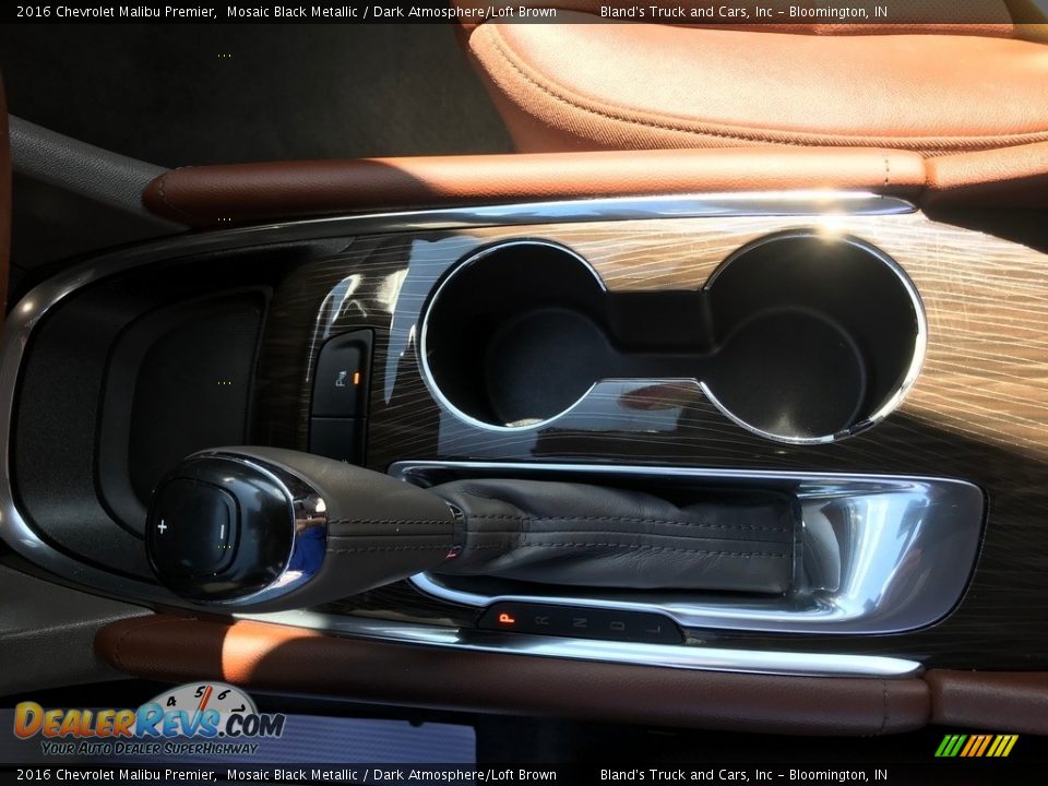 2016 Chevrolet Malibu Premier Mosaic Black Metallic / Dark Atmosphere/Loft Brown Photo #29