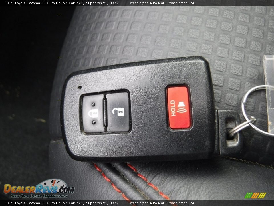 2019 Toyota Tacoma TRD Pro Double Cab 4x4 Super White / Black Photo #34