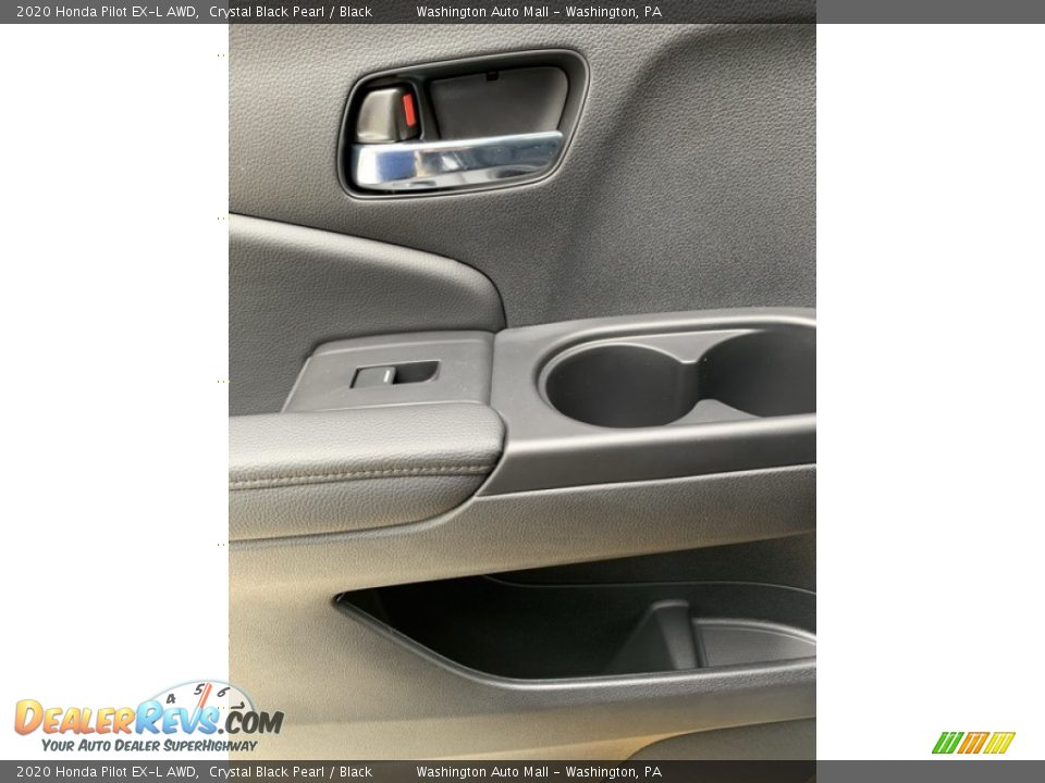 2020 Honda Pilot EX-L AWD Crystal Black Pearl / Black Photo #17
