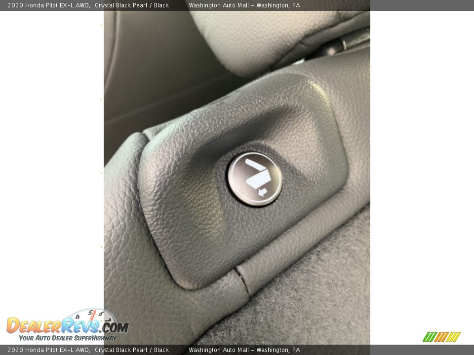 2020 Honda Pilot EX-L AWD Crystal Black Pearl / Black Photo #20