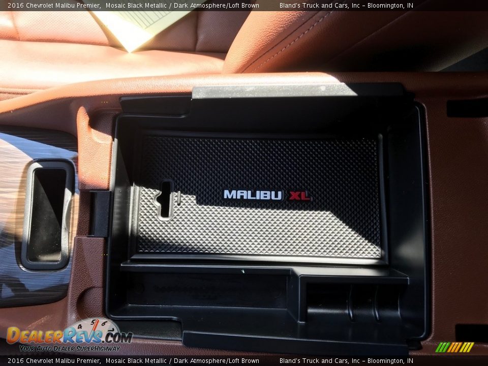2016 Chevrolet Malibu Premier Mosaic Black Metallic / Dark Atmosphere/Loft Brown Photo #32