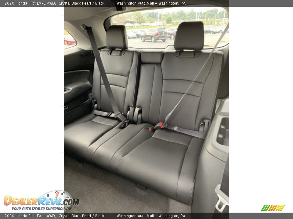 2020 Honda Pilot EX-L AWD Crystal Black Pearl / Black Photo #21