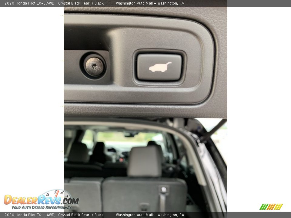 2020 Honda Pilot EX-L AWD Crystal Black Pearl / Black Photo #24