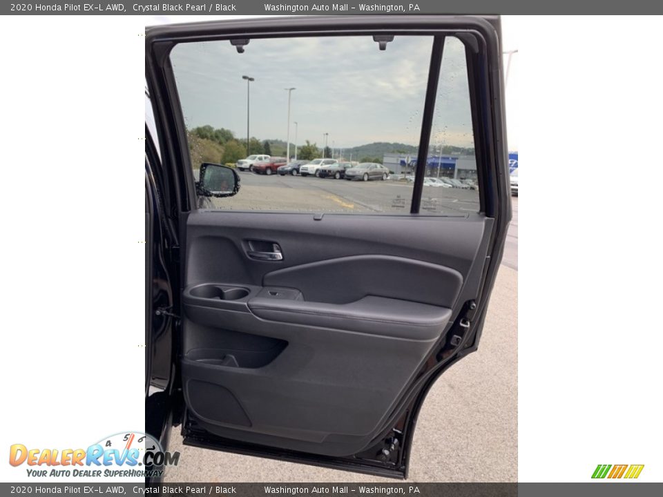 2020 Honda Pilot EX-L AWD Crystal Black Pearl / Black Photo #26