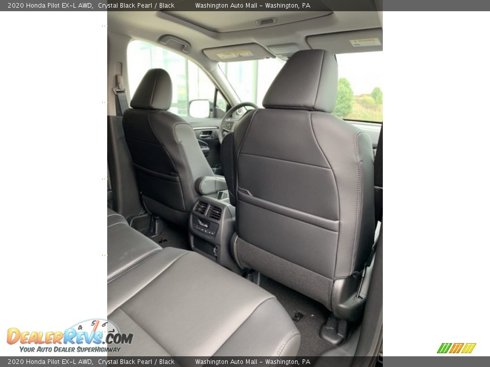2020 Honda Pilot EX-L AWD Crystal Black Pearl / Black Photo #30
