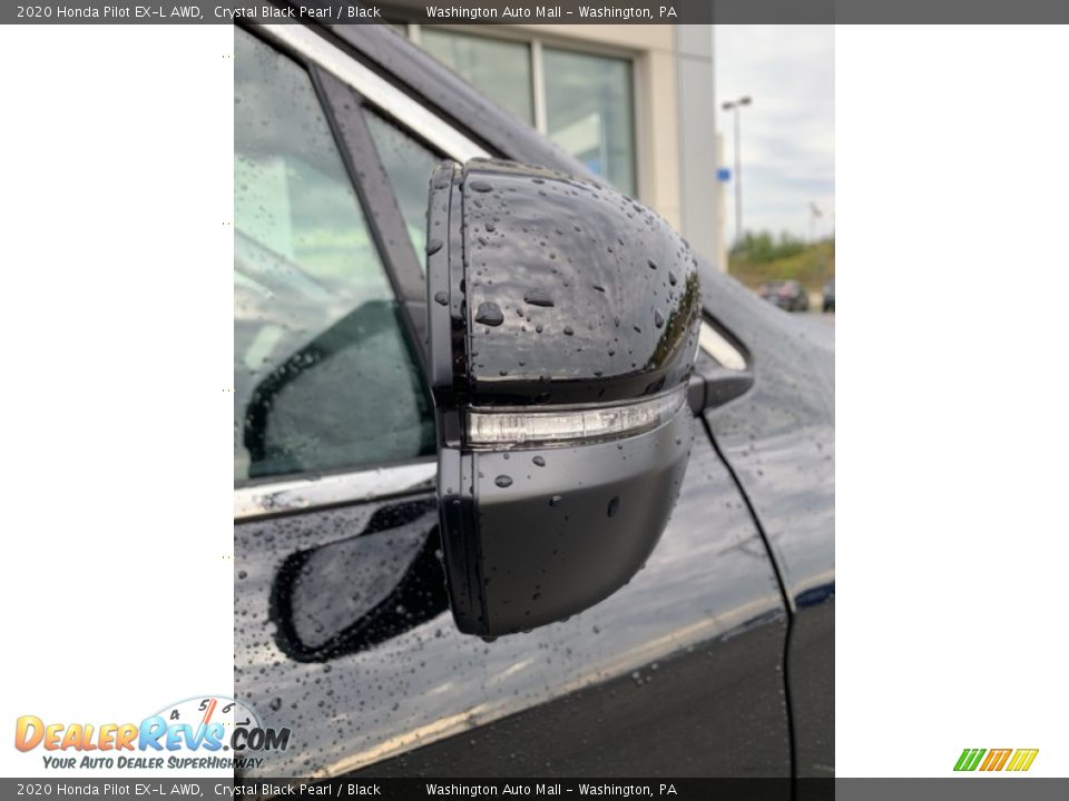 2020 Honda Pilot EX-L AWD Crystal Black Pearl / Black Photo #34