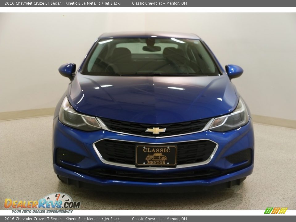2016 Chevrolet Cruze LT Sedan Kinetic Blue Metallic / Jet Black Photo #2