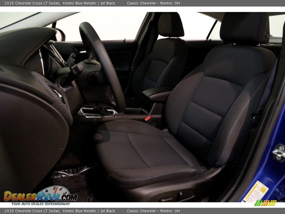 2016 Chevrolet Cruze LT Sedan Kinetic Blue Metallic / Jet Black Photo #5