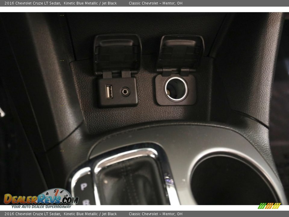 2016 Chevrolet Cruze LT Sedan Kinetic Blue Metallic / Jet Black Photo #15