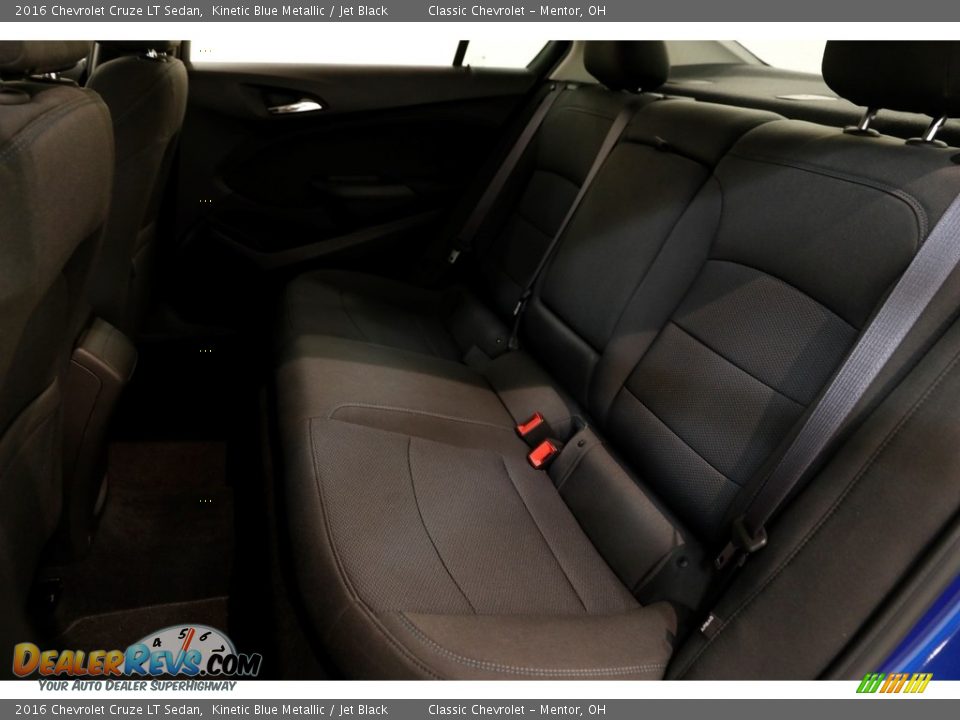 2016 Chevrolet Cruze LT Sedan Kinetic Blue Metallic / Jet Black Photo #18