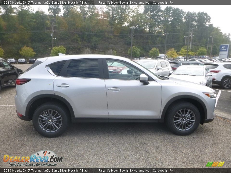 2019 Mazda CX-5 Touring AWD Sonic Silver Metallic / Black Photo #1