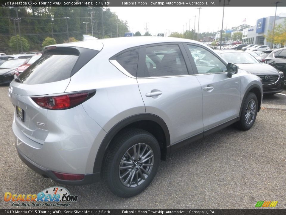 2019 Mazda CX-5 Touring AWD Sonic Silver Metallic / Black Photo #2