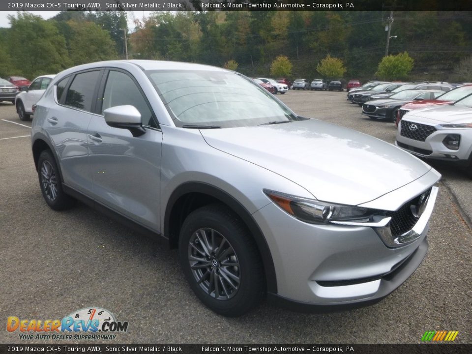 2019 Mazda CX-5 Touring AWD Sonic Silver Metallic / Black Photo #3