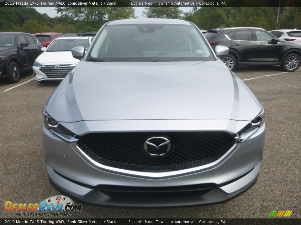 2019 Mazda CX-5 Touring AWD Sonic Silver Metallic / Black Photo #4