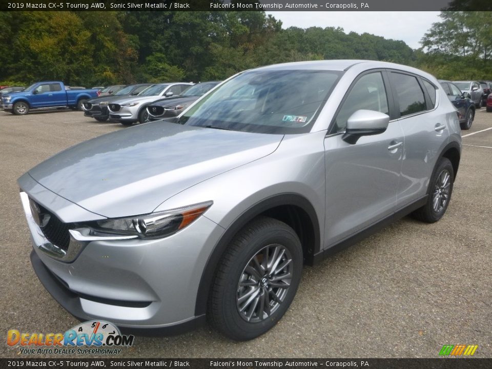 2019 Mazda CX-5 Touring AWD Sonic Silver Metallic / Black Photo #5