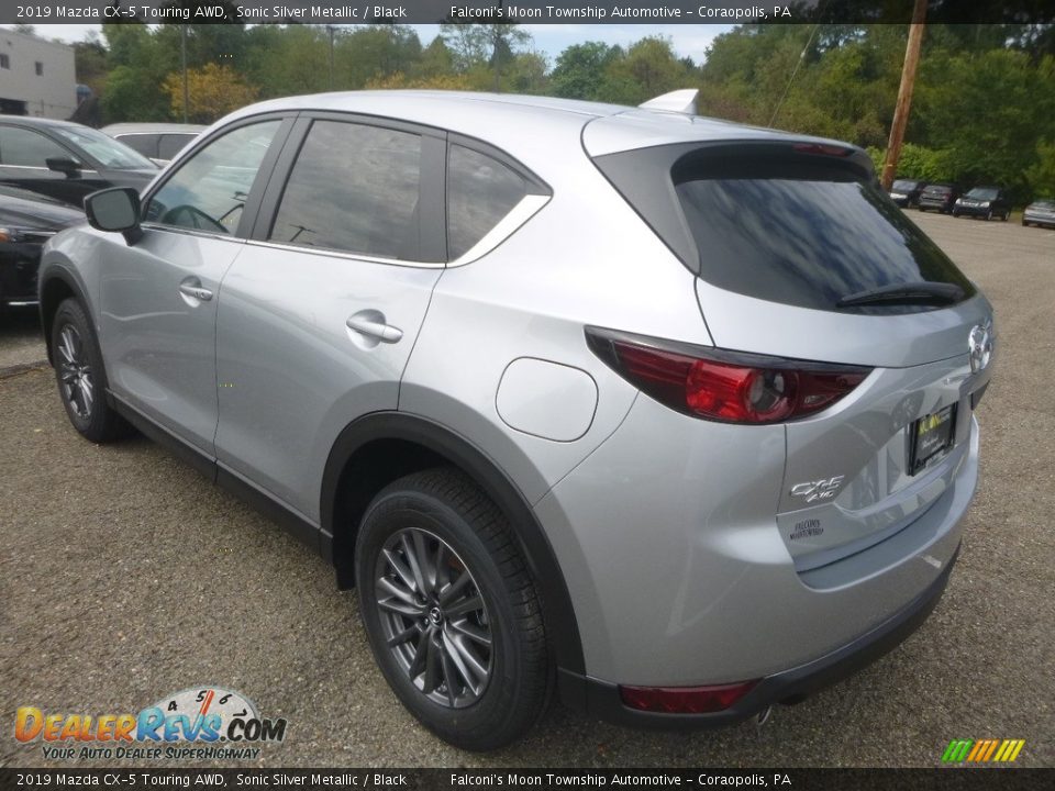 2019 Mazda CX-5 Touring AWD Sonic Silver Metallic / Black Photo #6