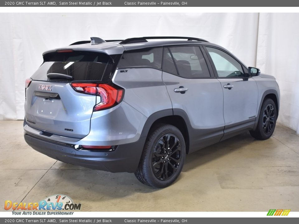 2020 GMC Terrain SLT AWD Satin Steel Metallic / Jet Black Photo #2
