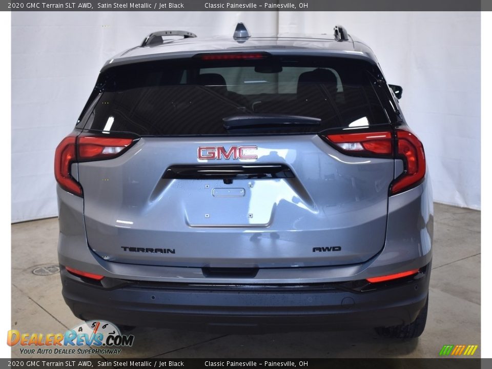2020 GMC Terrain SLT AWD Satin Steel Metallic / Jet Black Photo #3