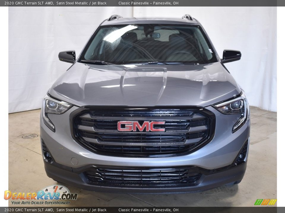 2020 GMC Terrain SLT AWD Satin Steel Metallic / Jet Black Photo #4