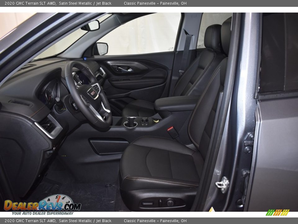 2020 GMC Terrain SLT AWD Satin Steel Metallic / Jet Black Photo #7