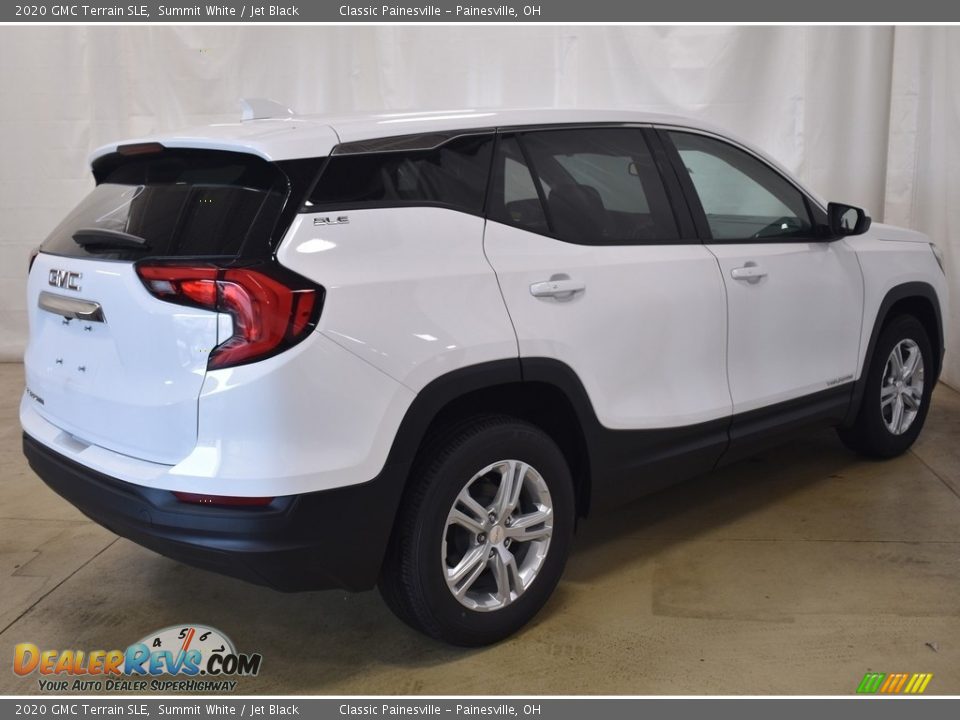 2020 GMC Terrain SLE Summit White / Jet Black Photo #2