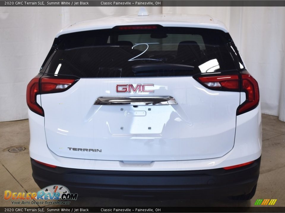 2020 GMC Terrain SLE Summit White / Jet Black Photo #3
