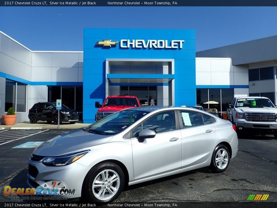2017 Chevrolet Cruze LT Silver Ice Metallic / Jet Black Photo #1