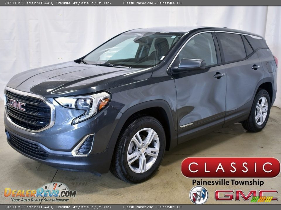 2020 GMC Terrain SLE AWD Graphite Gray Metallic / Jet Black Photo #1